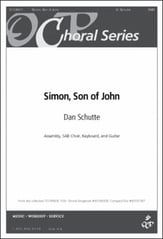 Simon, Son of John SAB choral sheet music cover